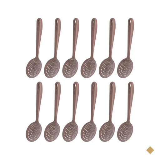 Kit 12 Espumadeiras Cozinha Fritura Arroz Escumadeira de Nylon Kitch Crippa…