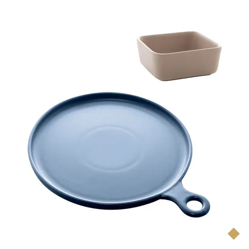 Conjunto de Porcelana Nordico - Servir - Azul
