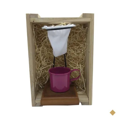 Café Individual - PINK - Demolição com engradado