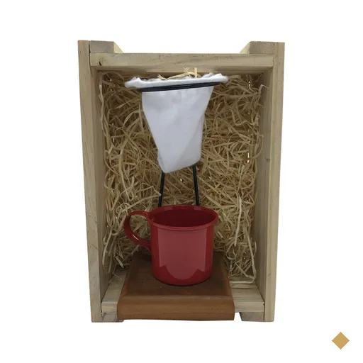 Café Individual - VERMELHO - Demolição com engradado