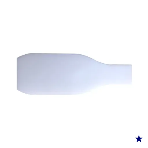 Colher do tipo pá em polietileno - branca - 67 cm