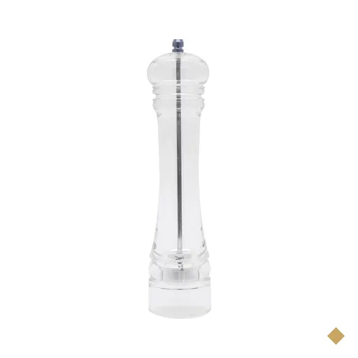 Moedor Gourmet Acrílico e Cerâmica  26 cm - Sal - Pimenta