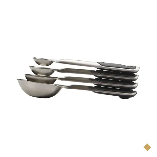Conjunto de 4 Colheres Medidoras em Aço Inox OXO