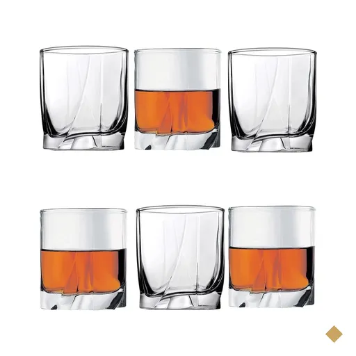 Conjunto de 6 (seis) Copos para Uisque whisky - Luna