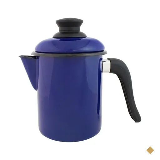 Leiteira de qualidade em Agata 900 ml Ewel - Azul
