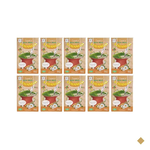 Kit 10 Erva-mate 500g De Chimarrão  Ximango Chás Medicinais
