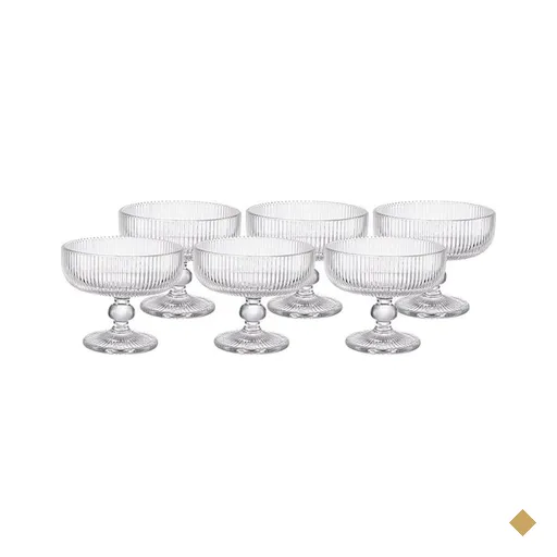 Seis taças para sobremesa, sorvete ou petiscos 310 ml GRAF
