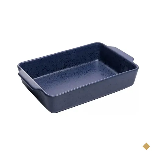 Travessa Refratário Cerâmica Wolff Mist Azul Matte 36x22,5cm Assadeira…