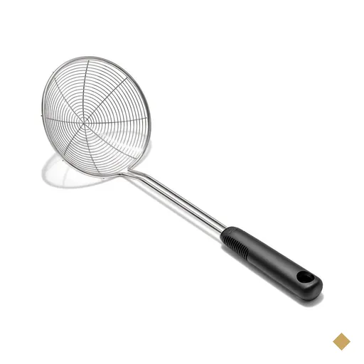 Escumadeira com Cabo em Aço Inox Antiderrapante 37,6cm OXO