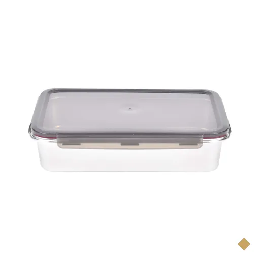 Pote Retangular em Aço Inox 5 Litros Kenya