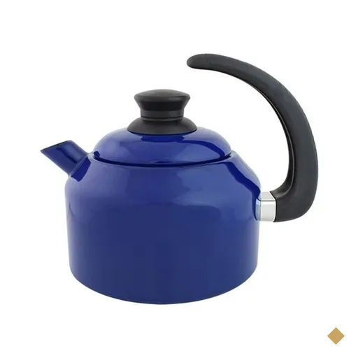 Chaleira Classica aço e esmaltada Azul - Agata 1.5 litros