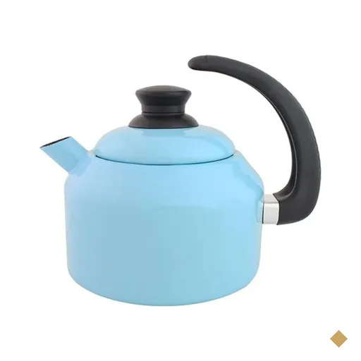 Chaleira Classica aço e esmaltada Azul Claro Agata 1.5litros