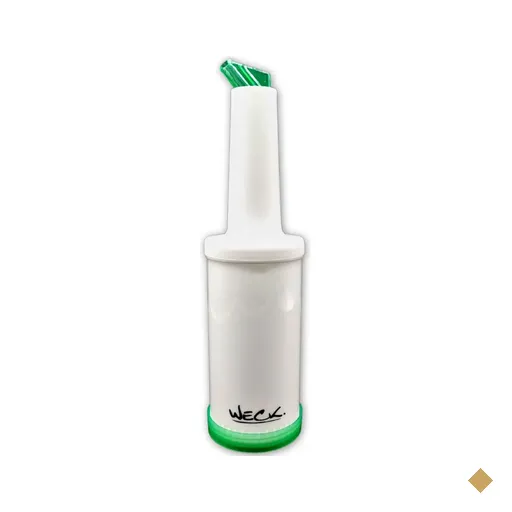 Kit 6 Garrafas Storen Pour Master 1l Verde Weck Barman Profissional Armazenar e…