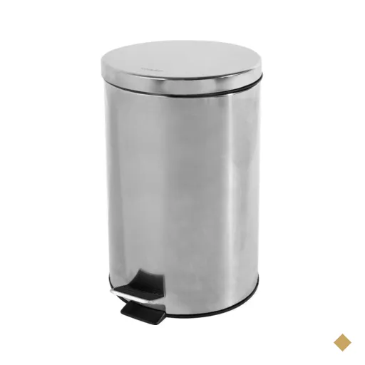 Lixeira Redonda 20l Inox Vonder