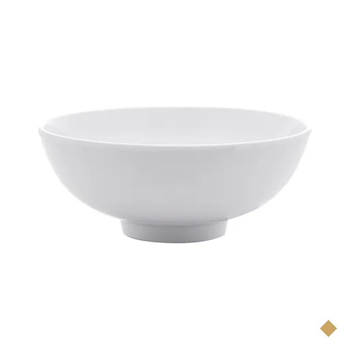 Kit 50 Bowls Melamina 12,5x5cm Lyor Milão Brancos Tigelas Sobremesas Cumbucas…