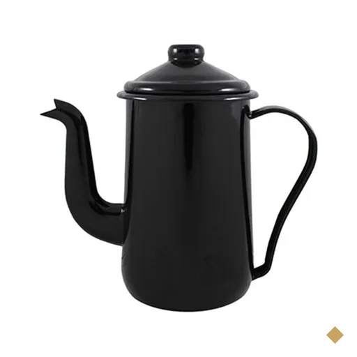 Bule Cafeteira tradicional  Agata - 1,5L - Preto - Mãe Ágata