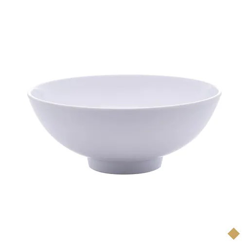 Kit 50 Bowls Melamina Branco 400ml Milão Lyor 15x6cm Cumbuca Tigelas Caldos…