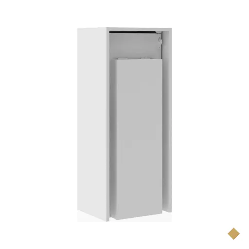 Balcão Tábua de Passar Roupa 164cm Retrátil Branca Prateleiras Tecnomobili…