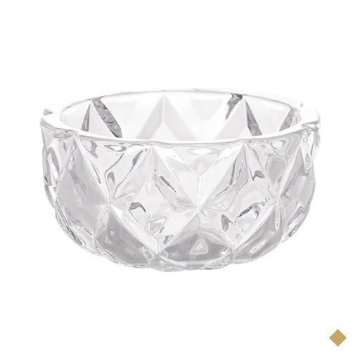 Kit 25 Molheiras de Cristal Diamond Lyor 270ml de Mesa para Restaurantes…