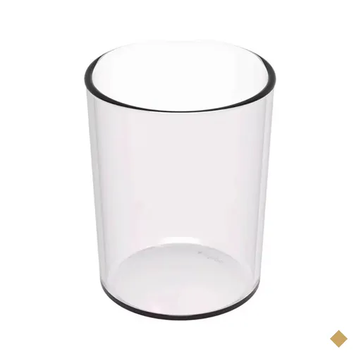 48 Copos Crippa 400ml Transparente Plástico Suco Água Escolas Restaurantes