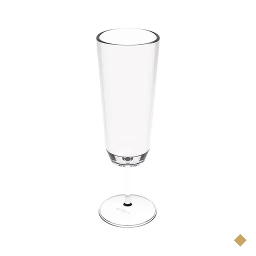 Conjunto 48 Taças Para Espumante Champagne Poliestireno Translúcido Crippa