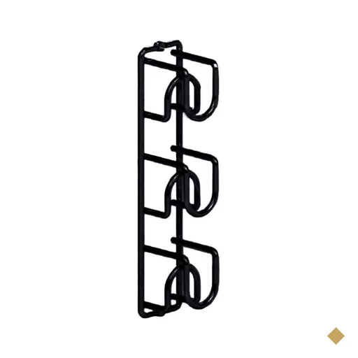 Kit 4 Mini Adega Cube para 3 Garrafas de Parede para Vinho Espumante Aramada…