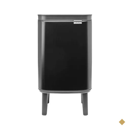 Lixeira BO Bin Touch em Aço 4 Litros Brabantia Preta