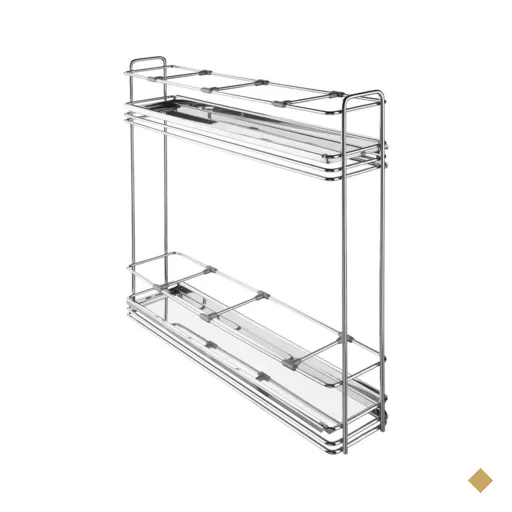 Porta Temperos Condimentos Suporte Deslizante Aço Inox com Corrediça para…