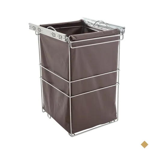 Tulha Aramada Deslizante Cesto Roupa Suja Inox Lavanderia Banheiro Telescopica…