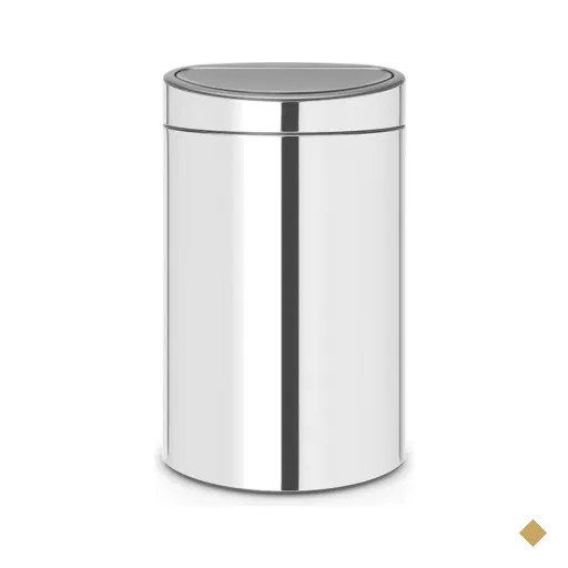 Lixeira em Aço Inox Touch Bin 40 Litros Brabantia