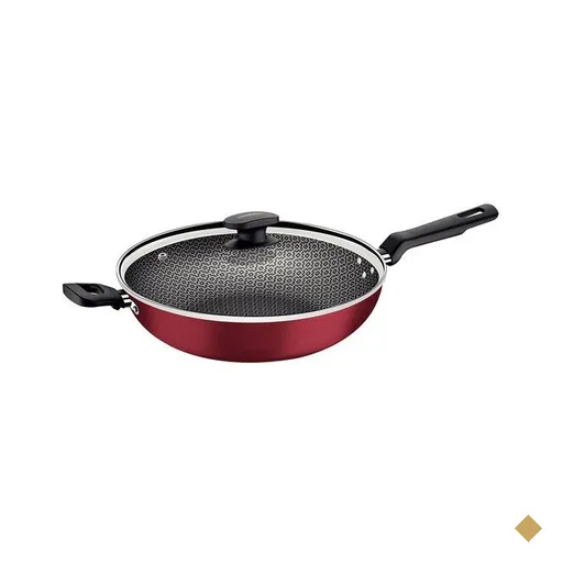 Panela Wok Loreto 28cm Alumínio com Tampa Tramontina