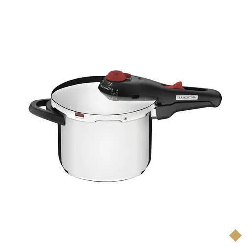 Panela de Pressão Tramontina Solar, 6 Litros, Inox