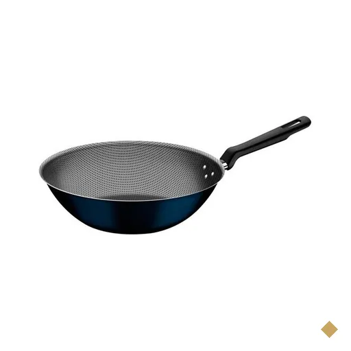 Panela Wok Alumínio Tramontina 24cm, Ravena, Azul