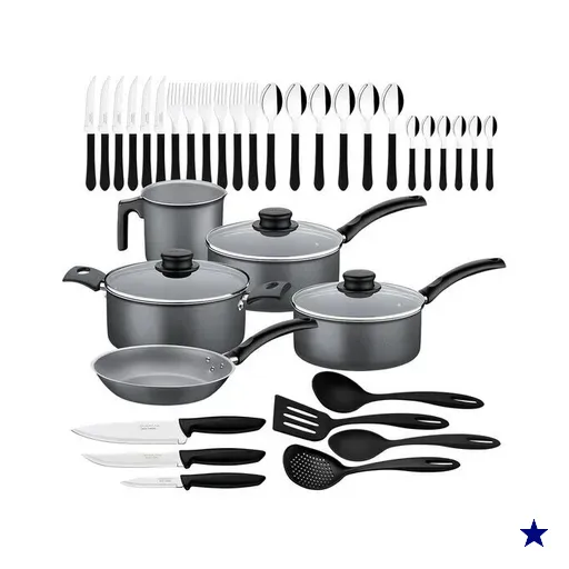 Kit de Cozinha Tramontina 36 peças com Starflon Max 27899/273