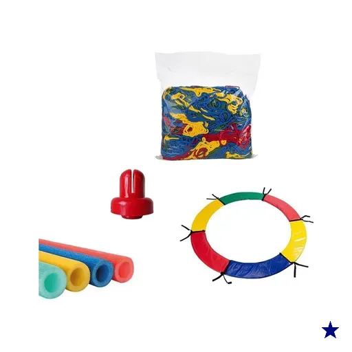 Kit Acessórios Reposição SEM MOLA ChicoPlay para Cama Elástica 1,50m