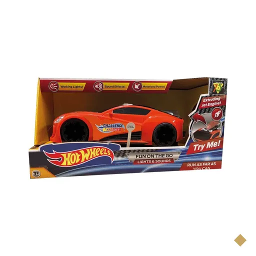 Carro Hot Wheels Turbo com Luz e Som Multikids - BR1431
