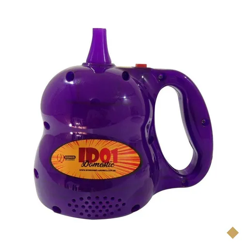 Inflador de Balões Roxo Bonus ID-01 1 Bico para Bexigas Redondas