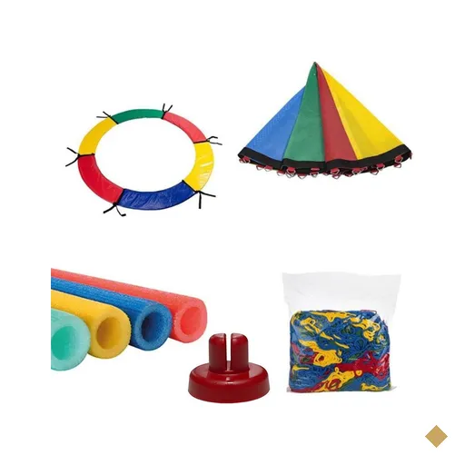 Kit Acessório Premium para Cama Elástica 1,83M ChicoPlay Sem Mola PN