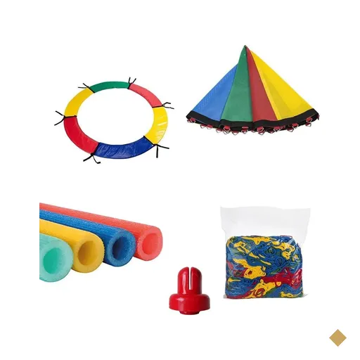 Kit de Acessórios Premium para Reposição Cama Elástica de 3,66m sem Molas