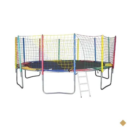 Cama Elástica 4,40m 6 Pés ChicoPlay Lona Preta