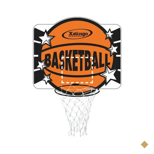 Tabela de Basquete 60x44cm Infantil Xalingo - 6703.2