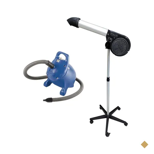 Kit Pet Shop Secador 5000 Preto + Soprador Rx Kyklon