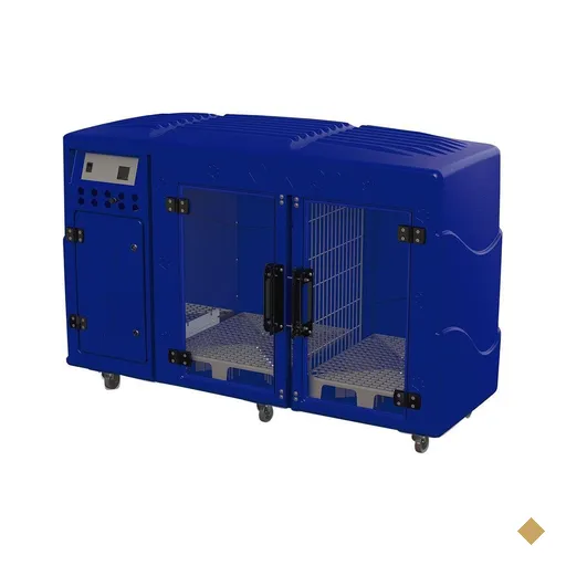 Máquina de Secar Animais Rotomoldada Kyklon Azul
