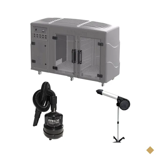 Kit Pet Shop Máquina de Secar + Secador 5000 e Soprador Maxx Kyklon Black