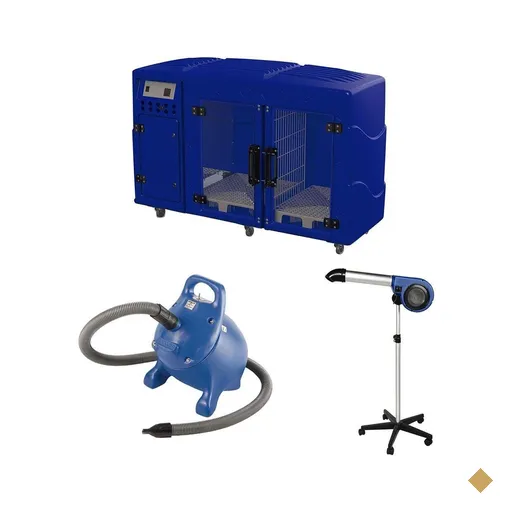 Maquina de Secar + Secador 5000 e Soprador Rx Kyklon Azul
