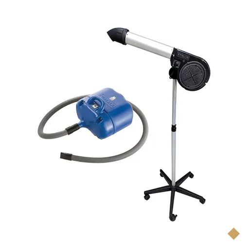 Kit de Pet Shop Secador 5000 Black + Soprador Revolution Kyklon Azul