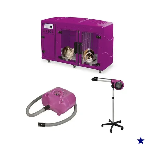 Maquina de Secar + Secador 5000 e Soprador Revolution Kyklon Pink