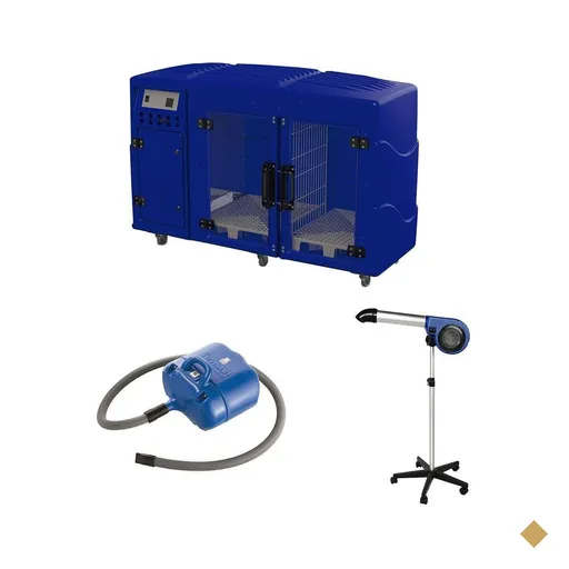 Maquina de Secar + Secador 5000 e Soprador Revolution Kyklon Azul