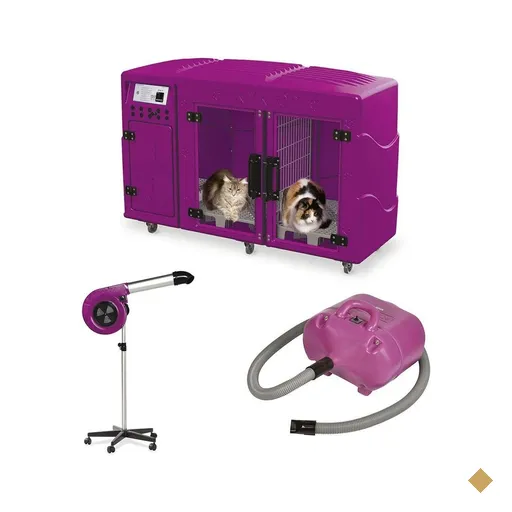 Maquina de Secar + Secador Maestro e Soprador Revolution Kyklon Pink