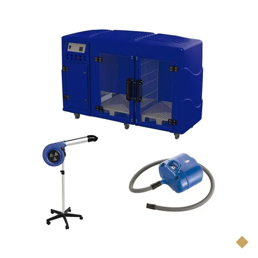 Maquina de Secar + Secador Maestro e Soprador Revolution Kyklon Azul